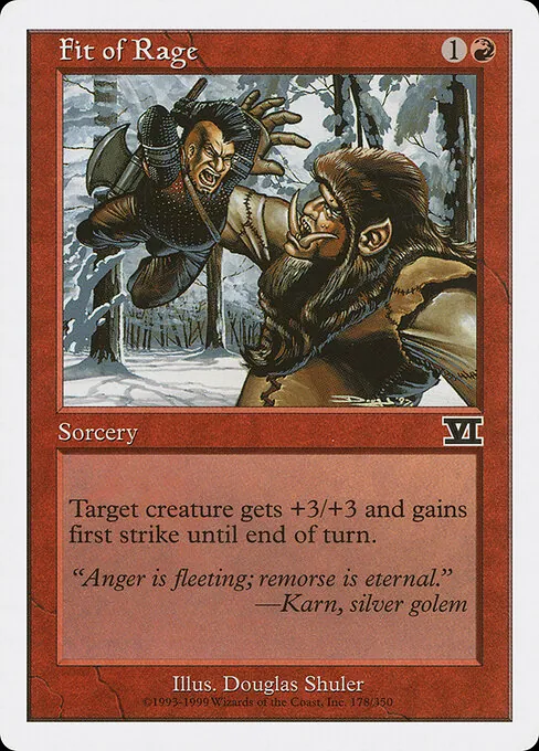 Fit of Rage 178/350