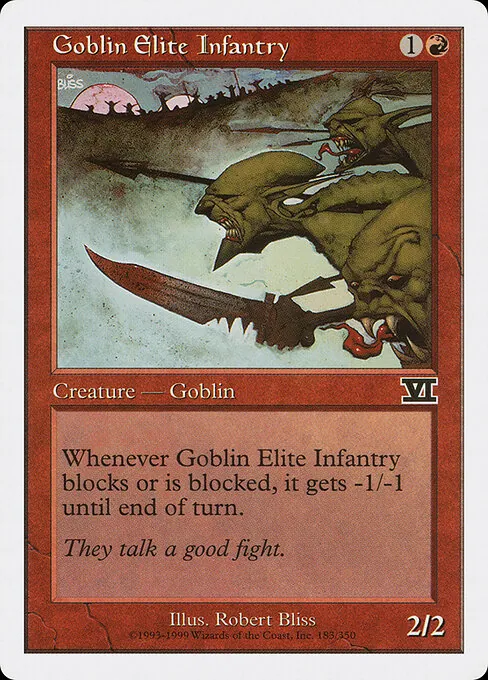 Goblin Elite Infantry 183/350