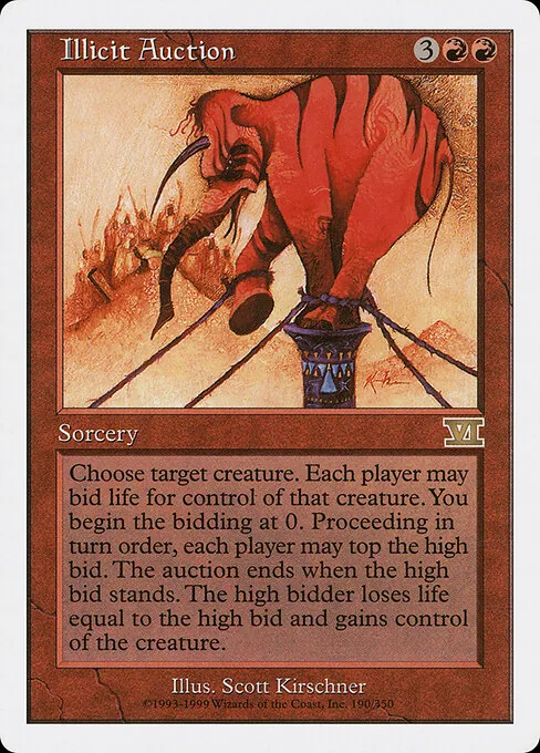 Illicit Auction 190/350
