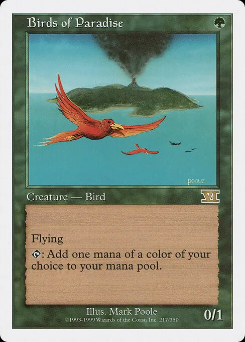 Birds of Paradise 217/350
