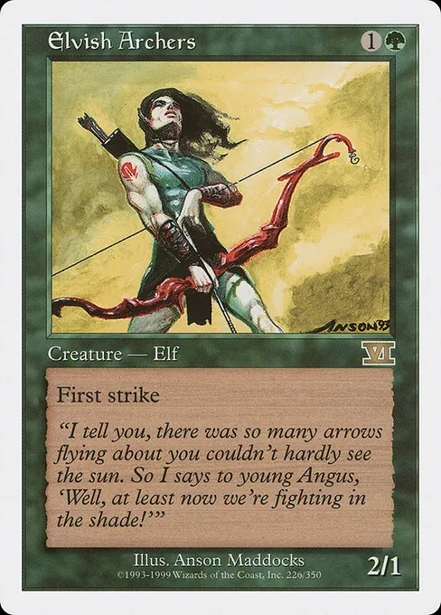 Elvish Archers 226/350
