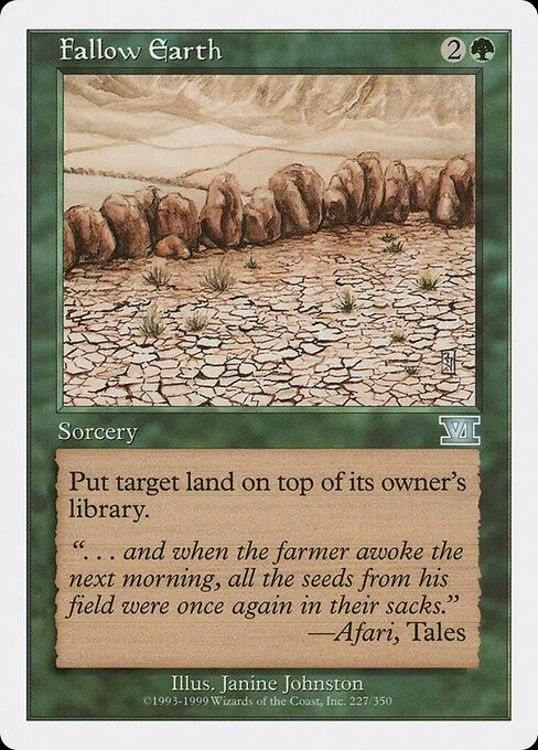 Fallow Earth 227/350
