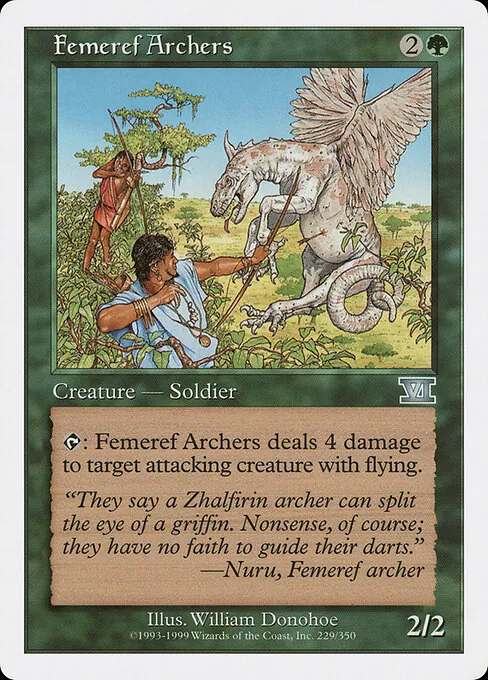 Femeref Archers 229/350