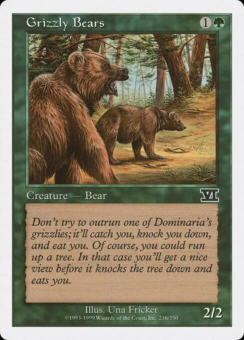 Grizzly Bears 236/350