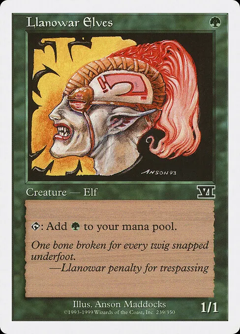 Llanowar Elves 239/350
