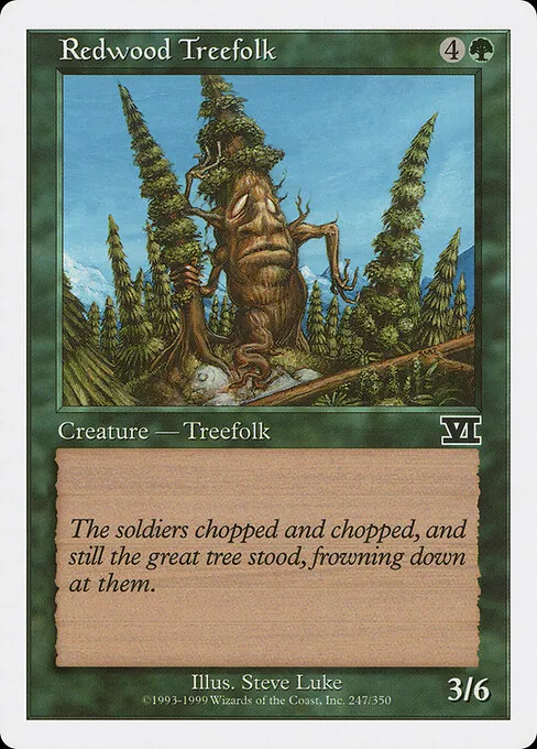 Redwood Treefolk 247/350