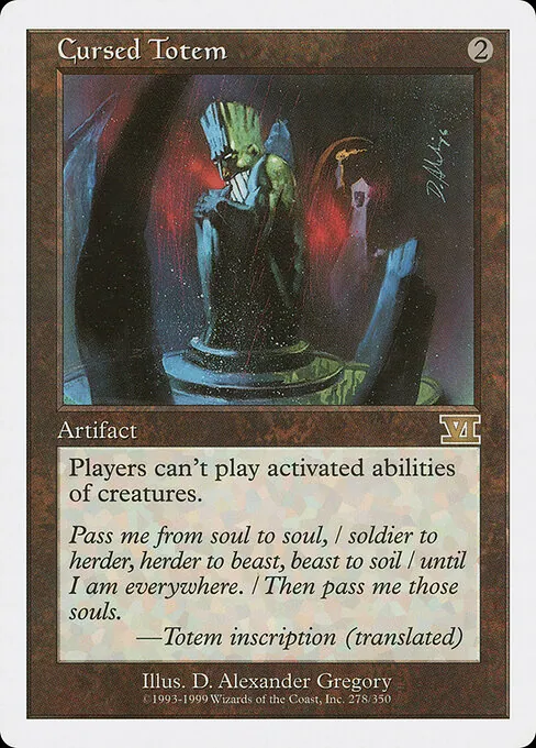 Cursed Totem 278/350