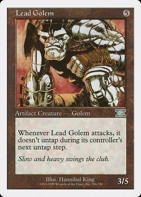 Lead Golem 296/350