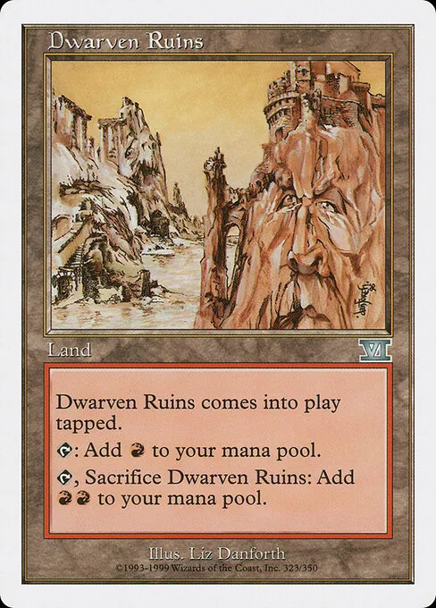 Dwarven Ruins 323/350