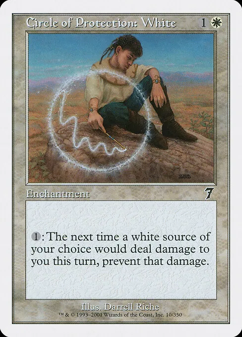 Circle of Protection: White 010/350