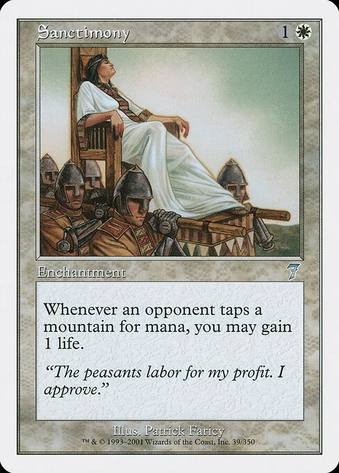 Sanctimony 039/350