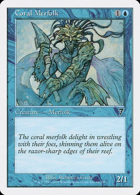 Coral Merfolk 066/350
