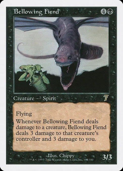 Bellowing Fiend 119/350