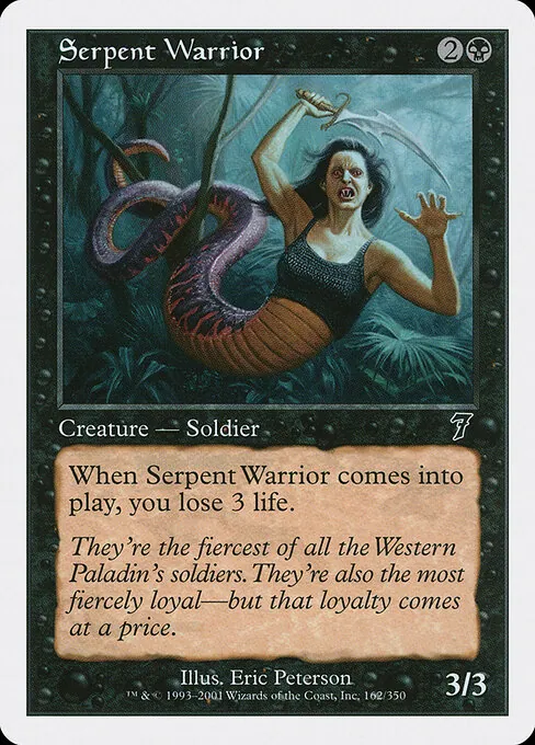 Serpent Warrior 162/350