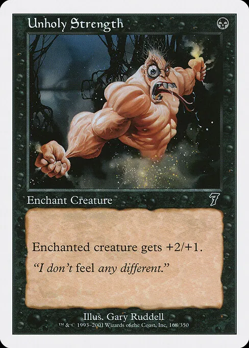 Unholy Strength 168/350