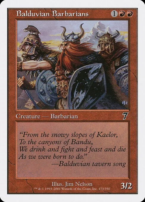 Balduvian Barbarians 173/350