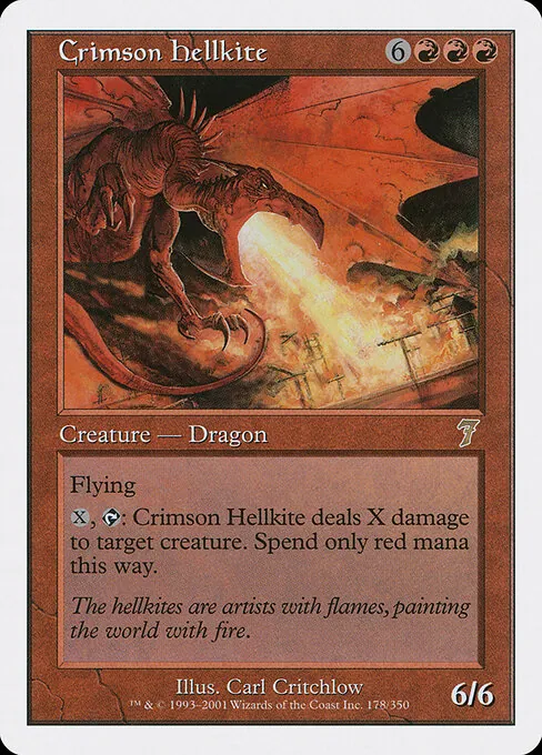 Crimson Hellkite 178/350