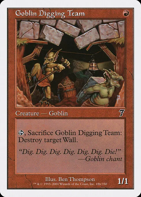 Goblin Digging Team 186/350