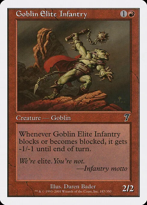 Goblin Elite Infantry 187/350