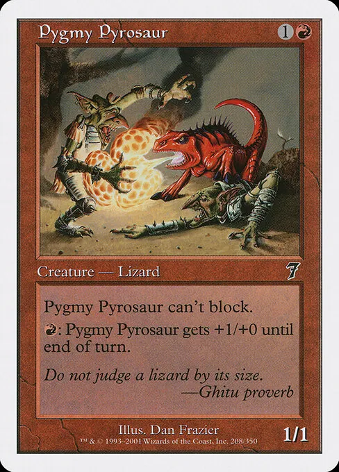 Pygmy Pyrosaur 208/350