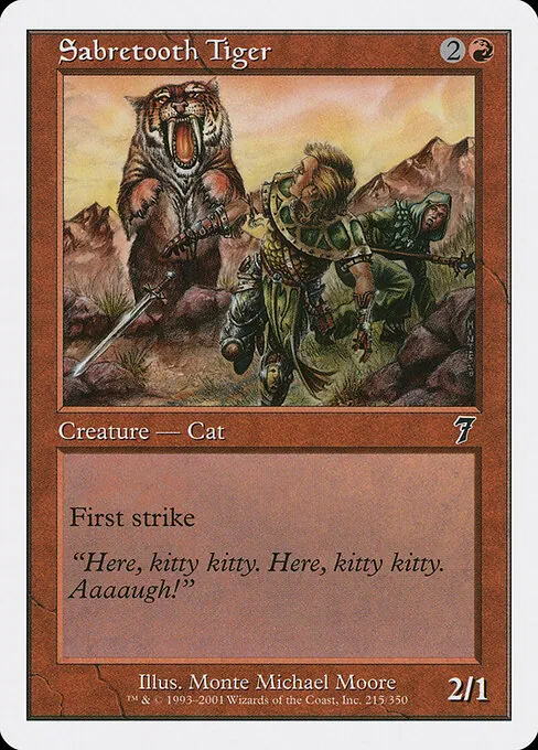 Sabretooth Tiger 215/350