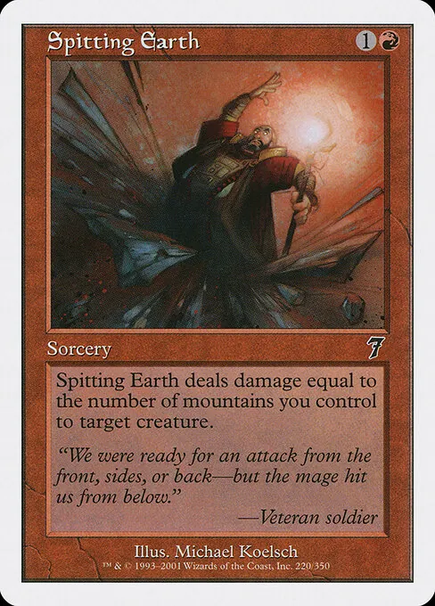 Spitting Earth 220/350