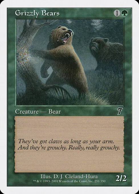 Grizzly Bears 251/350