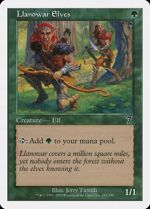 Llanowar Elves 253/350