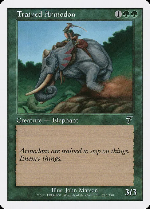 Trained Armodon 275/350