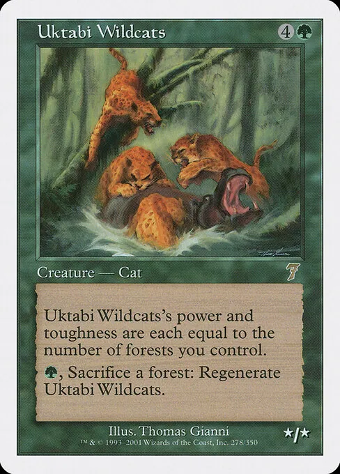 Uktabi Wildcats 278/350