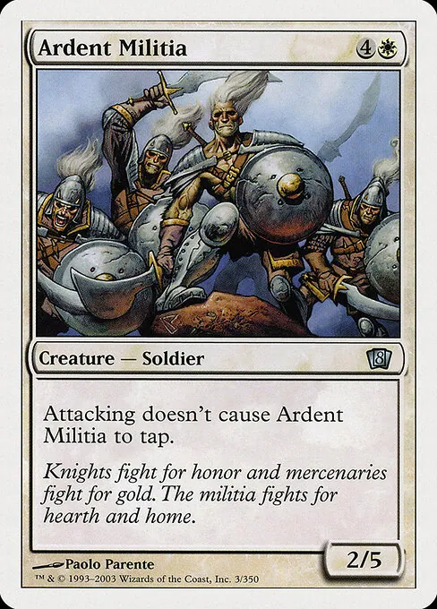 Ardent Militia 003/357