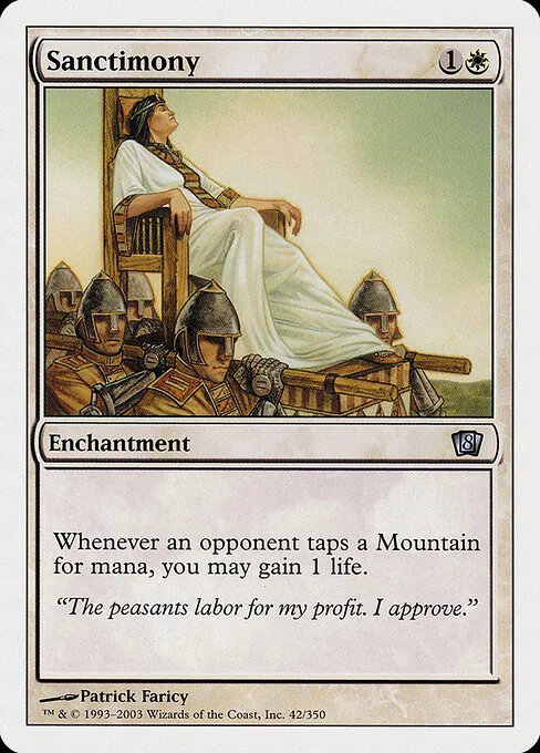 Sanctimony 042/357