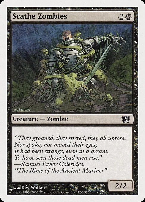 Scathe Zombies 160/357