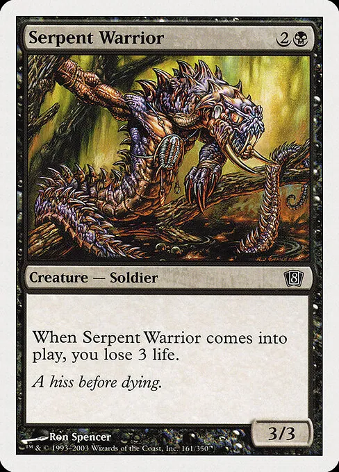 Serpent Warrior 161/357