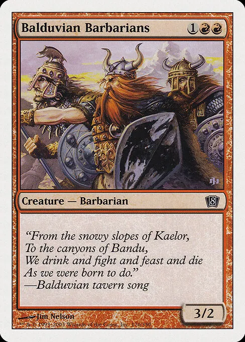 Balduvian Barbarians 176/357