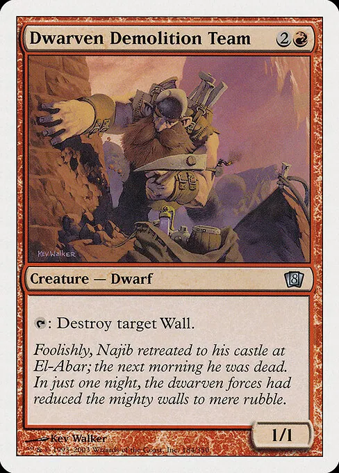 Dwarven Demolition Team 184/357