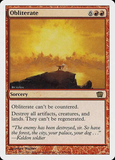 Obliterate 204/357