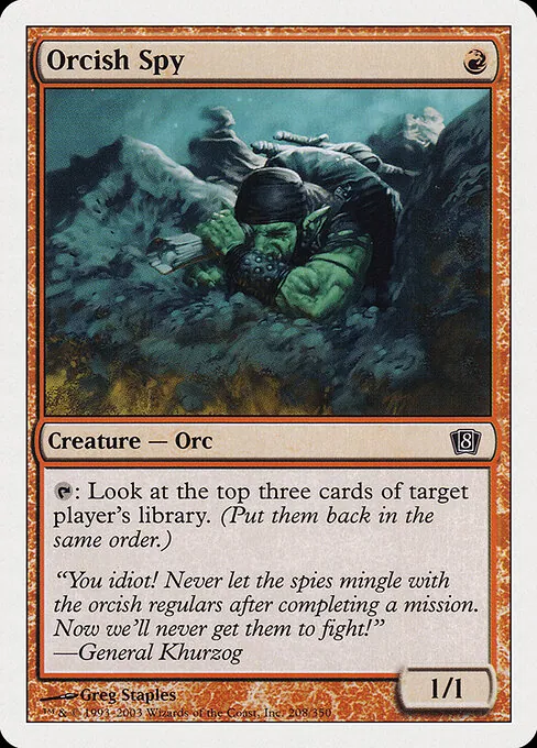 Orcish Spy 208/357