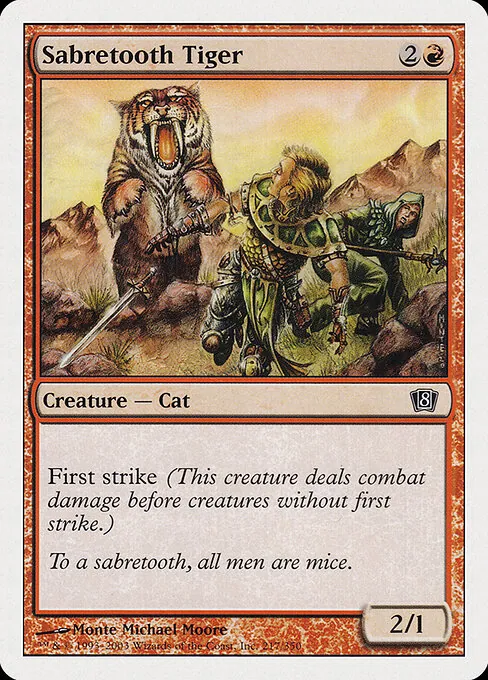 Sabretooth Tiger 217/357