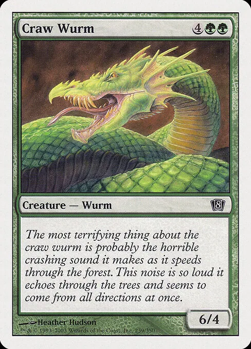 Craw Wurm 239/357