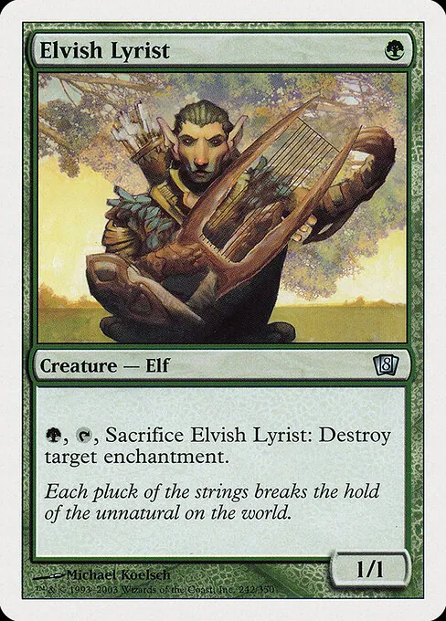 Elvish Lyrist 242/357