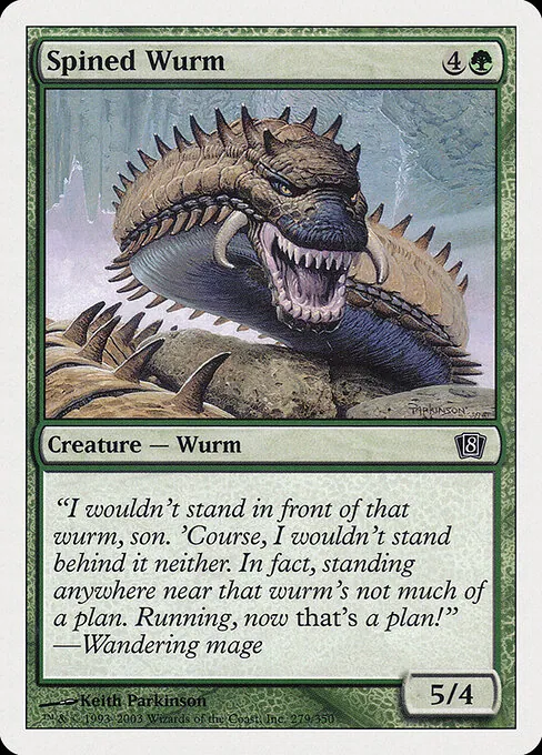 Spined Wurm 279/357