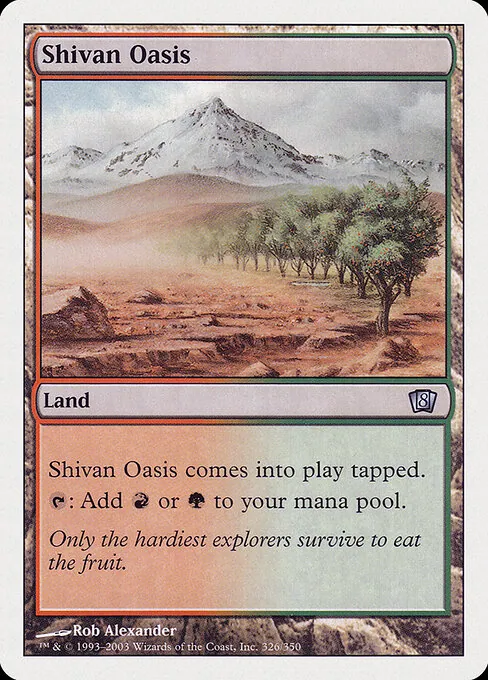 Shivan Oasis 326/357