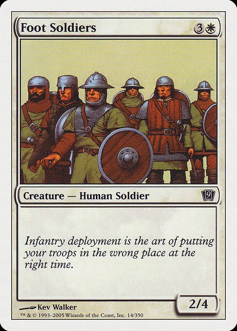 Foot Soldiers 014/359