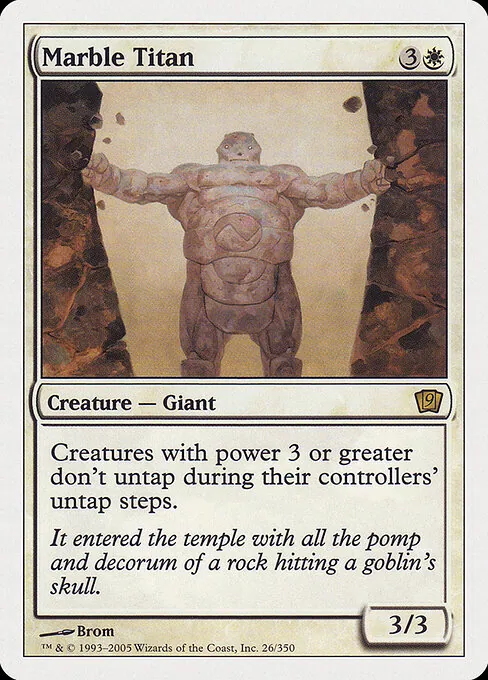Marble Titan 026/359