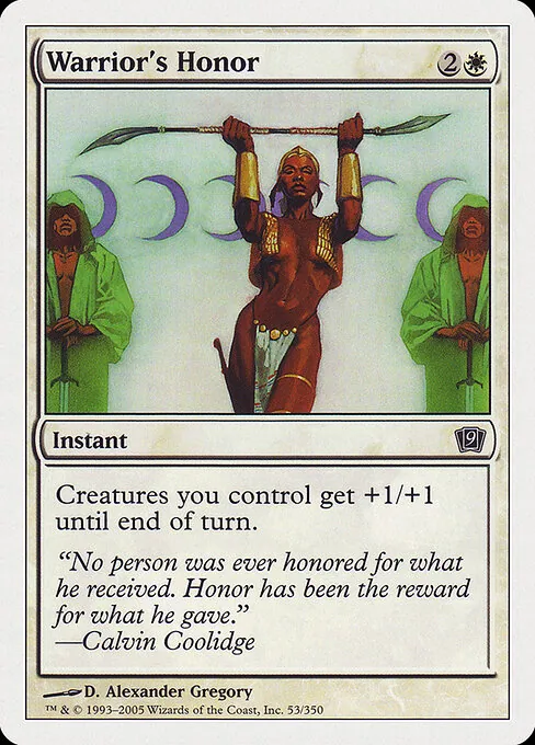Warrior's Honor 053/359