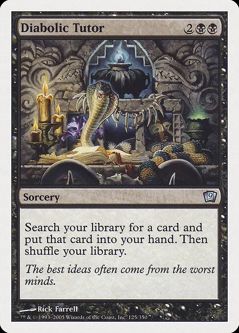 Diabolic Tutor 125/359