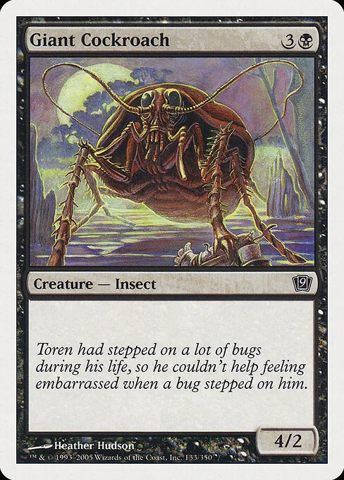 Giant Cockroach 133/359
