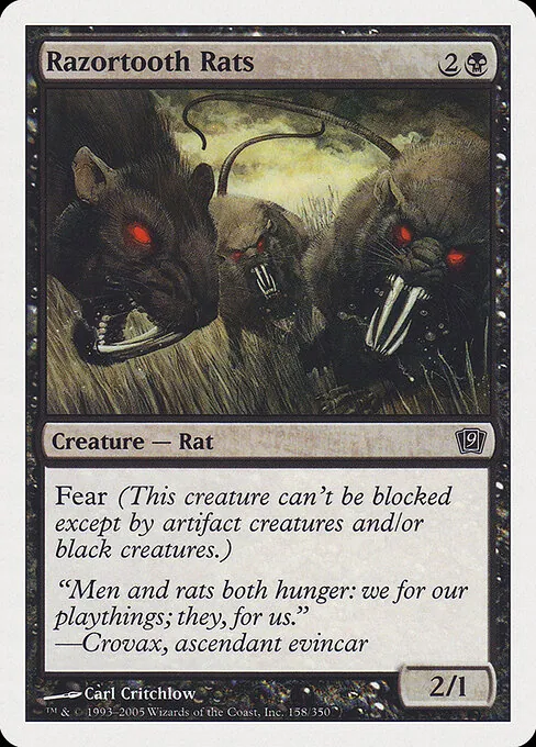 Razortooth Rats 158/359