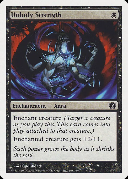 Unholy Strength 168/359